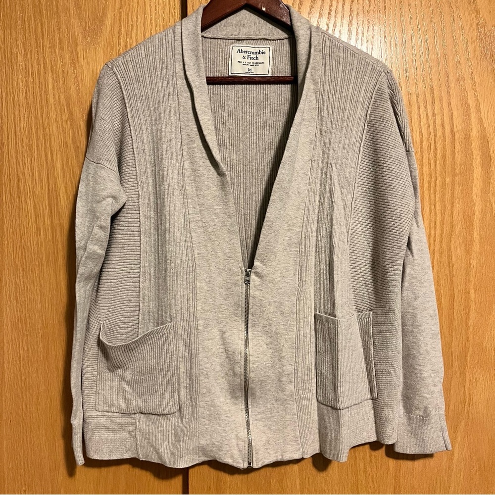Abercrombie & Fitch Half Zip Cardigan